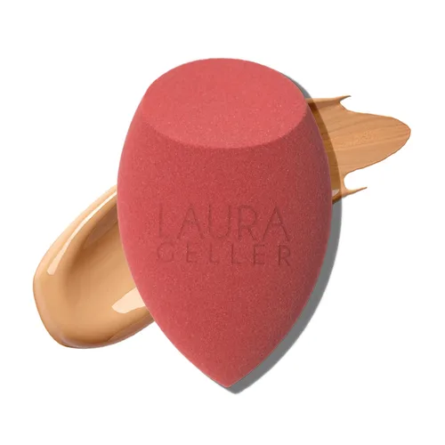Miniatura 18 de LAURA GELLER NEW YORK - Brocha retráctil con mango de aluminio Kabuki, para todo el maquillaje facial y base para maquillaje facial líquido, crema