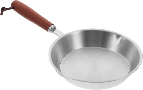 Miniatura 2 de SHERCHPRY Mini sartén para huevos, sartén antiadherente para tortillas, sartén redonda de acero inoxidable, sartén de cocina con asa para inducción