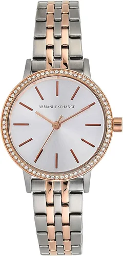 Miniatura 10 de A X Armani Exchange Reloj de mujer, reloj de tres manecillas para mujer con correa de acero inoxidable o cuero
