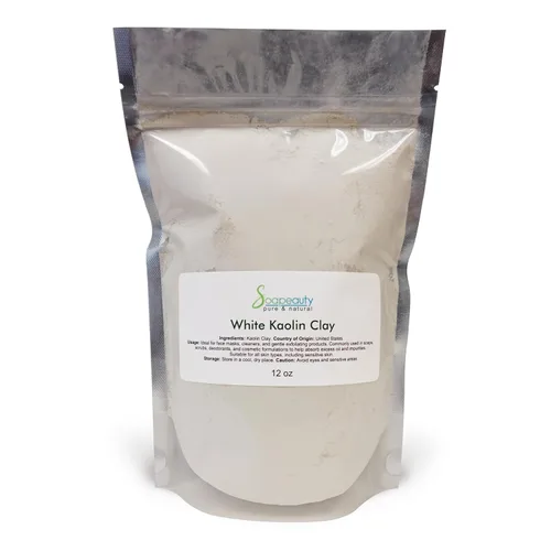 Miniatura 10 de Soapeauty Polvo de arcilla de caolín blanco, grado cosmético, 100% natural, tratamientos faciales, máscara facial, fabricación de jabón, bomba