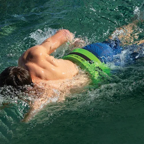 Miniatura 2 de O'Brien Cinturón de natación de flotación sumergido de vinilo, verde