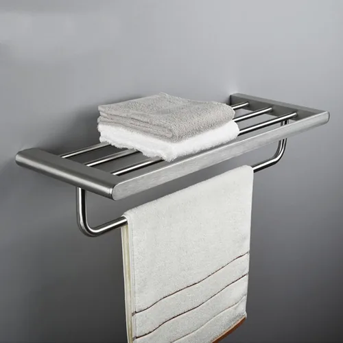 Miniatura 2 de Toallero con toalleros individuales para pared de baño, toalleros para baño, toallero de baño, toallero de baño, toallero de pared para baño, cromado