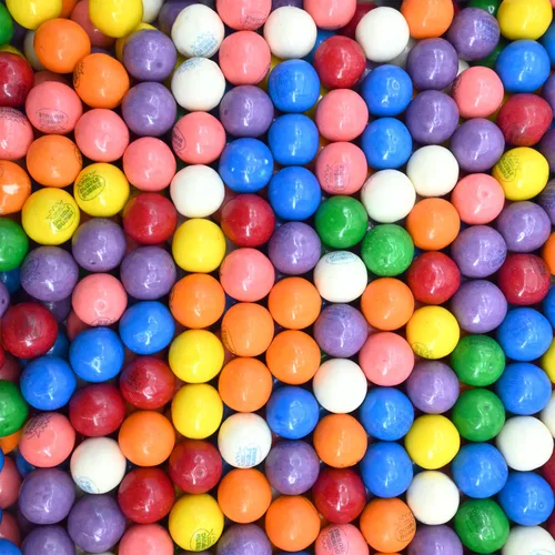 Miniatura 3 de Candy Retailer Bolas de chicle de 3/4 pulgadas (surtido de 6 sabores, 1 libra)