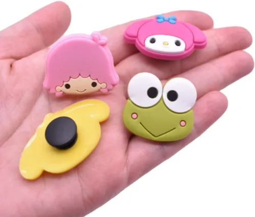 Miniatura 2 de Dijes para zapatos de cocodrilo, accesorios de decoración de fiesta de zapatos de anime, regalo para niños, niñas, mujeres y hombres