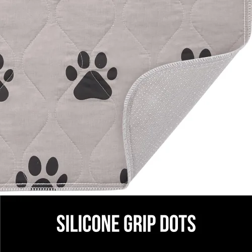 Miniatura 4 de GORILLA GRIP Almohadillas lavables para cachorros, alfombrilla antideslizante para jaula de perros, paño impermeable para orina para entrenamiento
