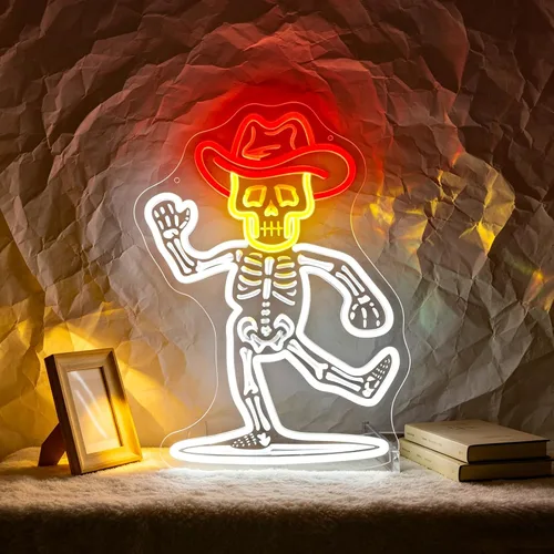 Miniatura 11 de Letrero de neón de rana Letreros de neón lindos para decoración de pared Letrero de neón LED verde y rojo para cueva de hombre, habitación, fiesta