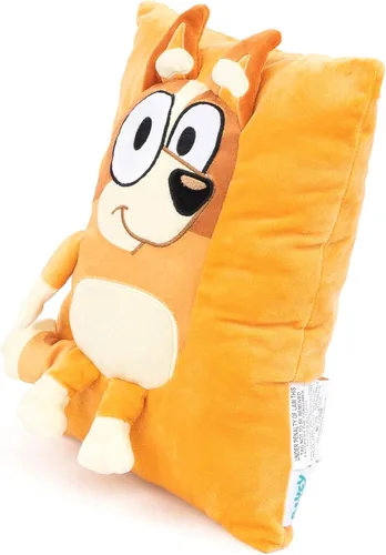 Miniatura 3 de Bluey Almohada Cojín de Bingo Snuggle – Cojín decorativo de felpa súper suave – Mide 13 pulgadas (producto oficial)
