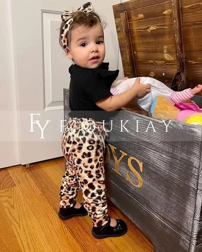 Miniatura 25 de fioukiay Conjunto de ropa de verano para bebés y niñas recién nacidas prematuros, mameluco, pantalones, diadema, conjunto de ropa para el verano