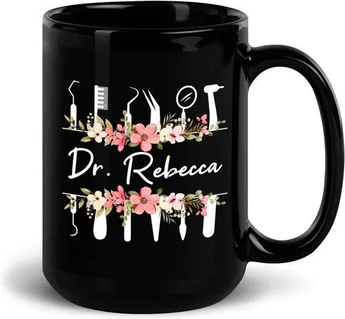 Miniatura 12 de El mejor regalo para dentista, regalo personalizado para dentista, apreciación del dentista, taza de oficina dental, taza de odontología, regalo