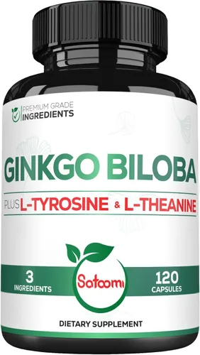 Miniatura 9 de Suplementos de Ginkgo Biloba de 1520 mg con hoja de Gotu Kola, Bacopa Monnieri - 270 cápsulas - Soporte extra fuerte para la salud cerebral, función