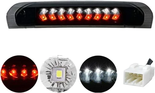 Miniatura 20 de 3ª Luz de Freno Trasera de Reemplazo para 1988 1989 1990 1991 1992 1993 1994 1995 1996 1997 1998 1999 Chevy GMC C/K-Series GMT400, Lámpara de Carga