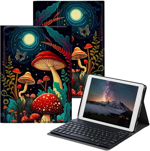 Miniatura 13 de Funda para Samsung Galaxy Tab S6 Lite 2022/2020 con teclado inalámbrico desmontable y soporte ajustable para proteger la tableta para Samsung Galaxy