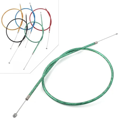 Miniatura 5 de Cable de acelerador de gas, cable de acelerador, 1 unidad (32.28 pulgadas) para 43cc 47c 49cc Mini Moto ATV Dirt Super Pocket Bike Verde