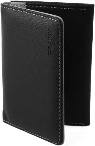 Miniatura 5 de Multicolor sólido para hombre de cuero clip de dinero Navidad para padre, Negro, gris-ecm10a05