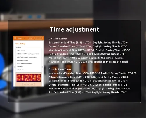 Miniatura 5 de Reloj de Tubo Nixie IPS de Adventurers, Simulación Creativa de Reloj de Tubo Nixie Electrónico de Bricolaje con Pantalla LCD IPS de 6 Bits, 12/24