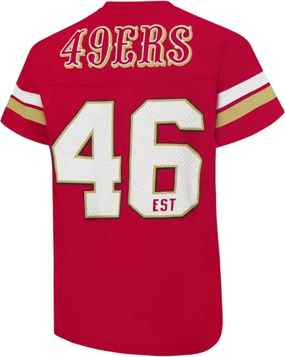 Miniatura 3 de Ultra Game NFL - Camiseta de malla vintage para niños