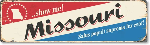 Miniatura 24 de SmartSign Letrero de metal vintage de 4 x 14 pulgadas "Welcome To New Jersey State", aluminio a prueba de óxido de 40 mil con recubrimiento