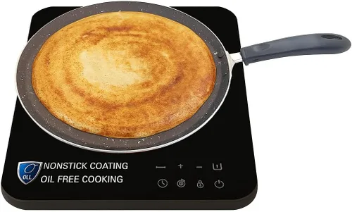 Miniatura 6 de Dosa Pan de inducción multiusos Dosa Pan – Tawa antiadherente para Dosa, crepes, panqueques, chapati, roti y tortilla Ligero 10 pulgadas