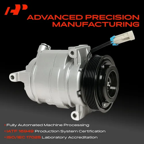 Miniatura 3 de A-Premium Compresor de aire acondicionado con embrague compatible con Chevrolet Sonic 2012 1.8L