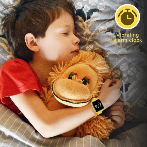 Miniatura 4 de Reloj deportivo digital para niños y niñas con contador de pasos, alarma vibratoria y despertador. Rastreador de actividad a prueba de agua, sin
