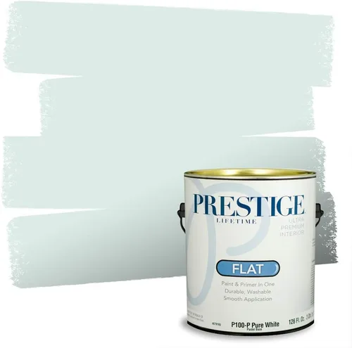 Miniatura 144 de PRESTIGE Pintura interior e imprimación en uno, azul cielo, semi-brillante, 1 galón