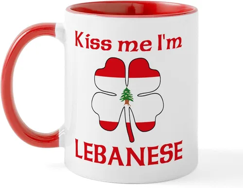 Miniatura 21 de CafePress #1 - Taza de café de cerámica libanesa de 11 oz (11.0 fl oz)