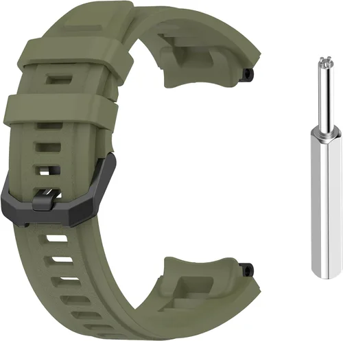 Miniatura 13 de Lijinlan Correa de reloj Amazfit T-Rex 2 para mujeres y hombres, correa de repuesto de silicona suave para reloj inteligente Amazfit Trex 2
