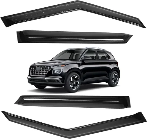 Miniatura 111 de Viseras para ventanas para Mazda 3 Sedán 4 puertas 2004 2005 2006 2007 2008 2009 estilo JDM Mugen, deflector de viento, protector solar y de lluvia