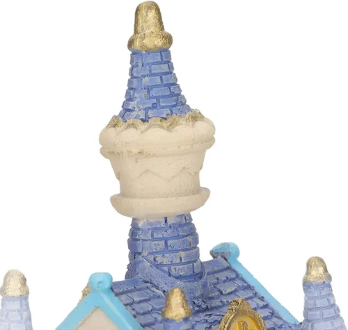 Miniatura 5 de Zerodis Decoración de castillo de resina para acuario, decoración de castillo de peces, decoración de castillo de resina, cueva, decoración de peces