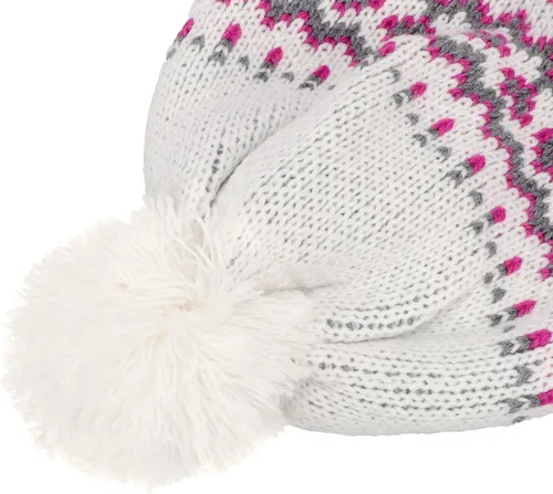 Miniatura 21 de Conjunto de guantes y gorro de invierno para niños, gorro de forro polar cálido, gorro de punto y guantes para niños y niñas