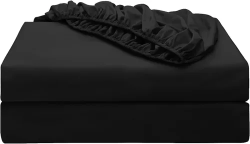 Miniatura 16 de Paquete de 2 sábanas bajeras de algodón puro tamaño individual XL para cama ajustable tamaño King dividido, 600 hilos, bolsillo profundo de 16 Gris