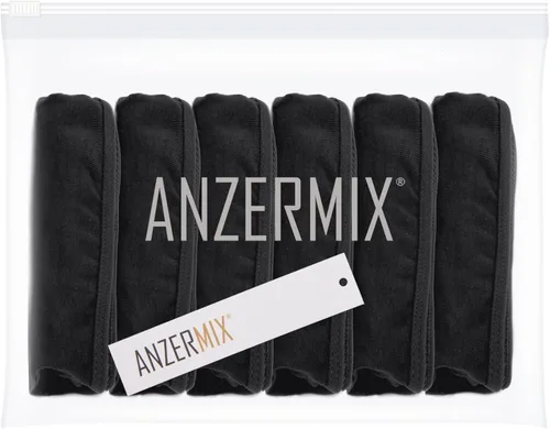 Miniatura 5 de ANZERMSIX - Parte de abajo de bikini tipo tanga algodón transpirable paquete de 6