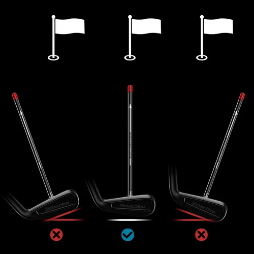 Miniatura 3 de Varillas de alineación magnéticas de golf, palos de alineación para palos de golf, accesorios magnéticos para ayudar a entrenar el swing de golf