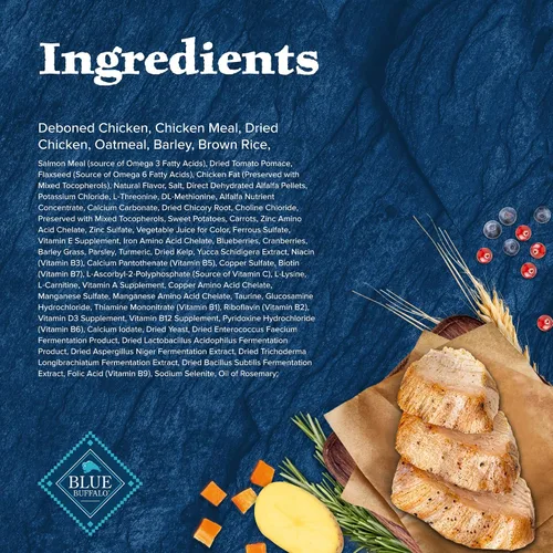 Miniatura 5 de Blue Buffalo Wilderness - Comida seca natural alta en proteínas para perros adultos de raza pequeña, receta de pollo, bolsa de 13 libras