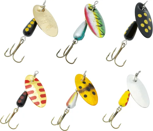 Miniatura 21 de Panther Martin Fishing Lures 6-Pack All Time Greatest Fish Catcher World Famous Spinning Lures in Value Kit Spinners for Trout, Salmon, Panfish
