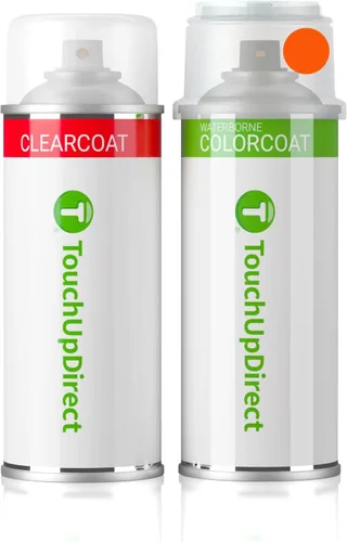 TouchUpDirect PVP/NVP Go Mango Compatible con Dodge Exact Match Touch Up Paint Aerosol - Kit esencial
