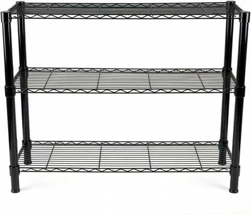 Miniatura 7 de Estantería de pie, 36 pulgadas de ancho x 14 pulgadas de profundidad x 32 pulgadas de alto, estantes de almacenamiento de metal ajustables