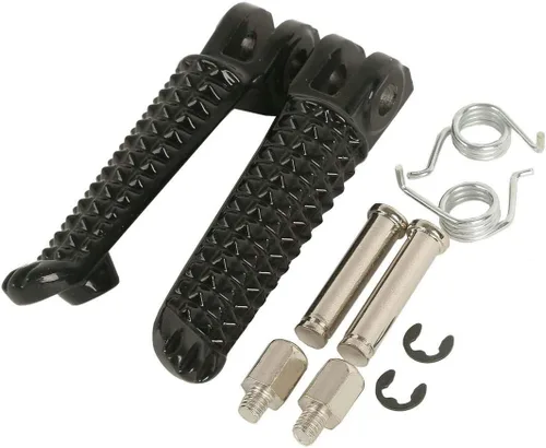 Miniatura 3 de TCMT Reposapiés delantero para Yamaha YZF R1 1998-2024 R1S R1M 2015-2024 YZF R6 2003-2020 YZF R6S 2003-2009 Reemplazo para 1KB-27461-00-00