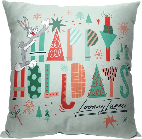 Miniatura 5 de Northwest Warner Bros. Looney Tunes - Almohada de 18 x 18 pulgadas, soplada