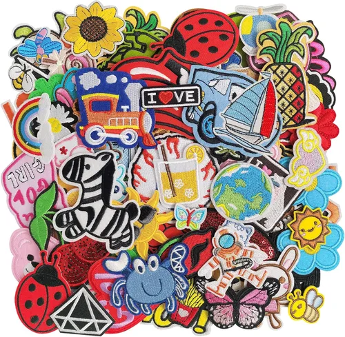 Miniatura 25 de 12 Piezas de parches para planchar de Halloween, parches bordados para coser o planchar para sombreros, ropa, jeans, pantalones, chaquetas, mochilas
