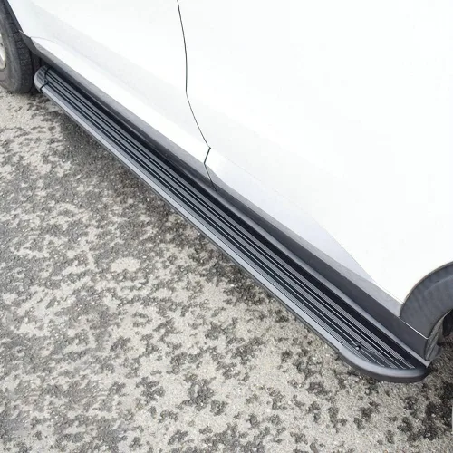 Miniatura 3 de 2 estribos de aluminio para estribos laterales, barras Nerf protectores de pedales laterales para Volvo XC XC40 2018-2023