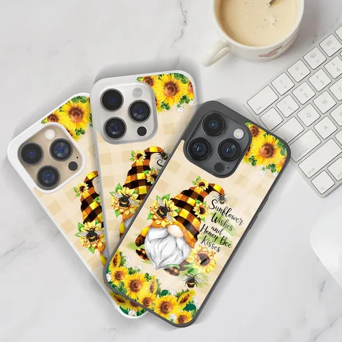 Miniatura 7 de Lindas fundas de teléfono con diseño de girasol para mujeres y niñas, para iPhone 11, 12, 13, 14, 15, 16 Pro Max Plus Mini, para Samsung Galaxy S21