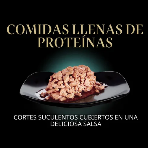 Miniatura 5 de Sheba Perfect Portions TM - Cortes en salsa, porciones de comida húmeda para gatos, paquete variado