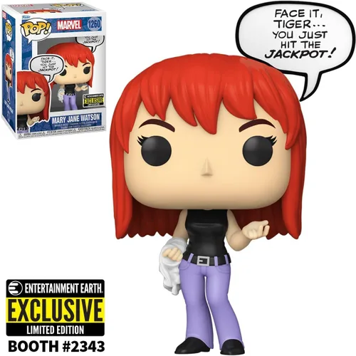 Miniatura 2 de POP! Marvel: Spider-Man - Mary Jane Watson # 1260 Exclusivo incluido con funda protectora de caja compatible