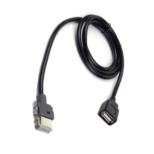 Miniatura 4 de Adaptador hembra para coche, 4 pines, hembra a USB, unidad central, adaptador de interfaz USB compatible con Kia Elantra Hyundai Tucson