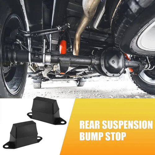 Miniatura 4 de Unifizz 2 unids 3 '' suspensión trasera bump stop Leaf Spring Jounce reemplazar 52004297 para Je-e-p XJ Cherokee 1987-2001 para J-ee-p M-J Comanche