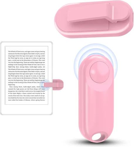 Miniatura 10 de DATAFY [Compatible con Fundas] Anillo Girador de Página con Control Remoto para Kindle Paperwhite Oasis Scribe Kobo eReaders, Controles Remotos