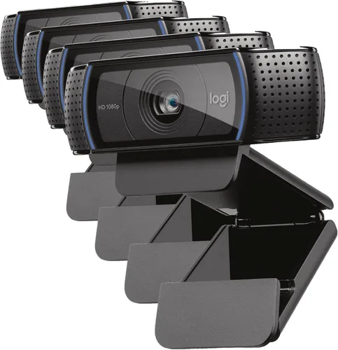 Miniatura 6 de Logitech Cámara web C920x HD Pro para PC, video Full HD de 1080p/30fps, audio claro, corrección de luz, funciona con Microsoft Teams, Google Meet