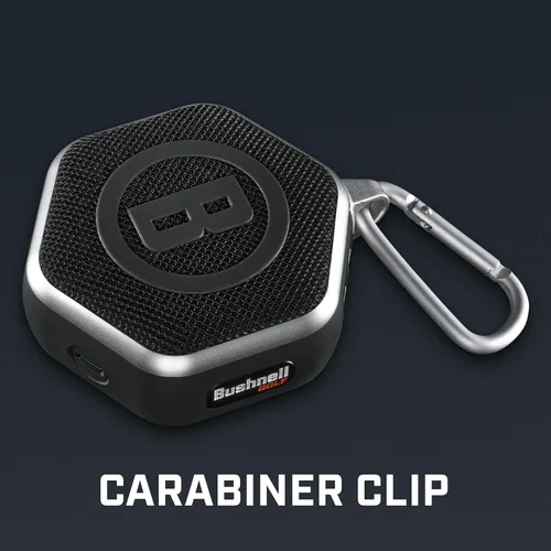 Miniatura 9 de Bushnell Golf Wingman Mini altavoz GPS – Altavoz de golf Bluetooth ultra portátil con distancias audibles, soporte magnético para carro