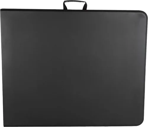 Miniatura 8 de Lavish Home Mesas plegables portátiles – Escritorio plegable portátil ligero – Mesa de plástico de 6 pies de largo para camping, jugar a las cartas